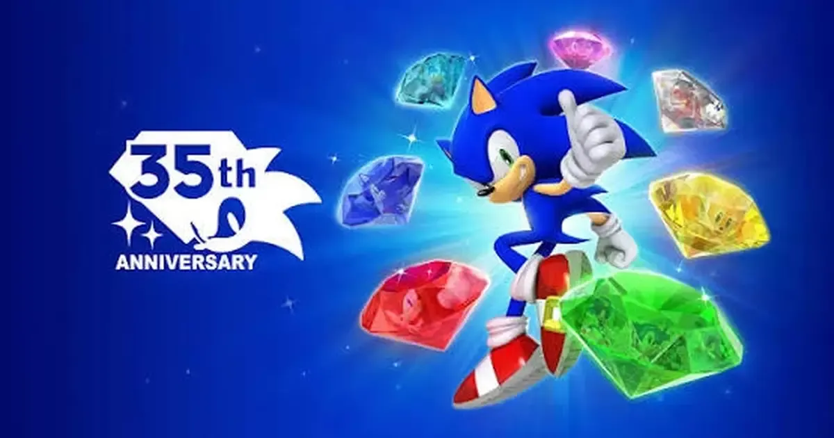 Image: Sonic Gets Commemorative Line for the Franchise's 35th Anniversary