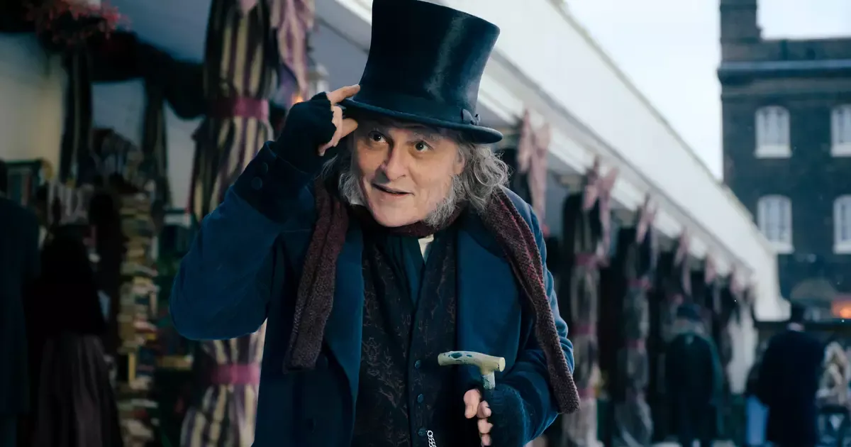 Imagem: Ebenezer e os Fantasmas do Natal ganha vídeo de bastidores com transformação de Johnny Depp