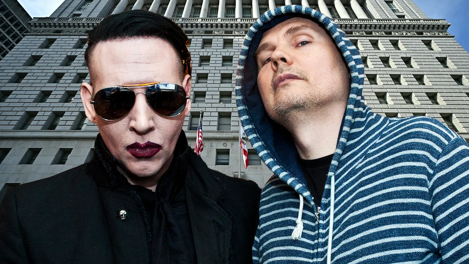 Imagem: Billy Corgan defende Marilyn Manson em meio a acusações de abuso sexual, citando conhecimento interno do caso: “Pessoalmente, não achei que ele fosse culpado”