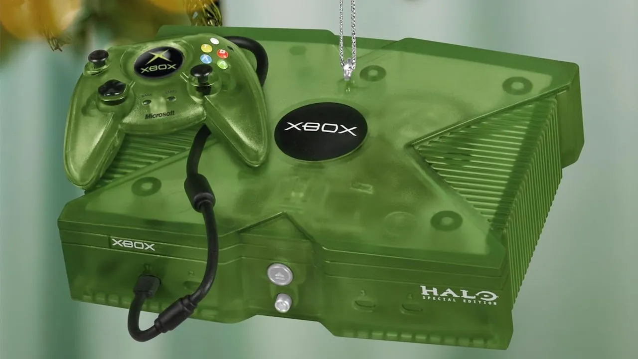 Imagem: Enfeite Keepsake da Hallmark do Console Xbox Halo Special Edition Já Está Disponível