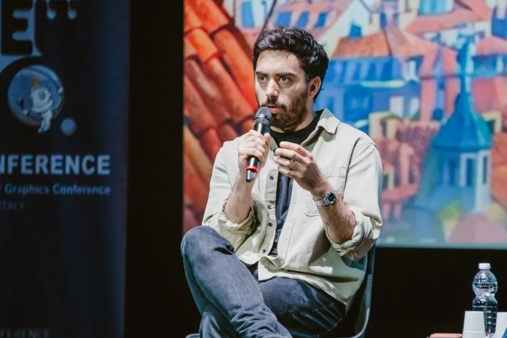 Imagem: IA poderia 'absolutamente' substituir atores humanos, diz CEO da startup de IA generativa Runway na conferência View, na Itália: 'Já está acontecendo, de certa forma'