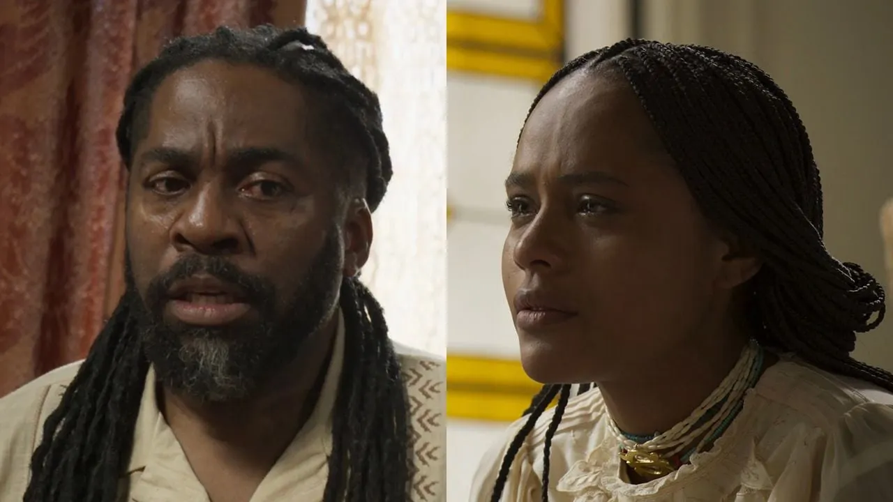 Imagem: A Nobreza do Amor, resumo da semana (19 a 24/10): Alika revela a Jendal que está grávida de Tonho, e o tirano tem a pior reação possível