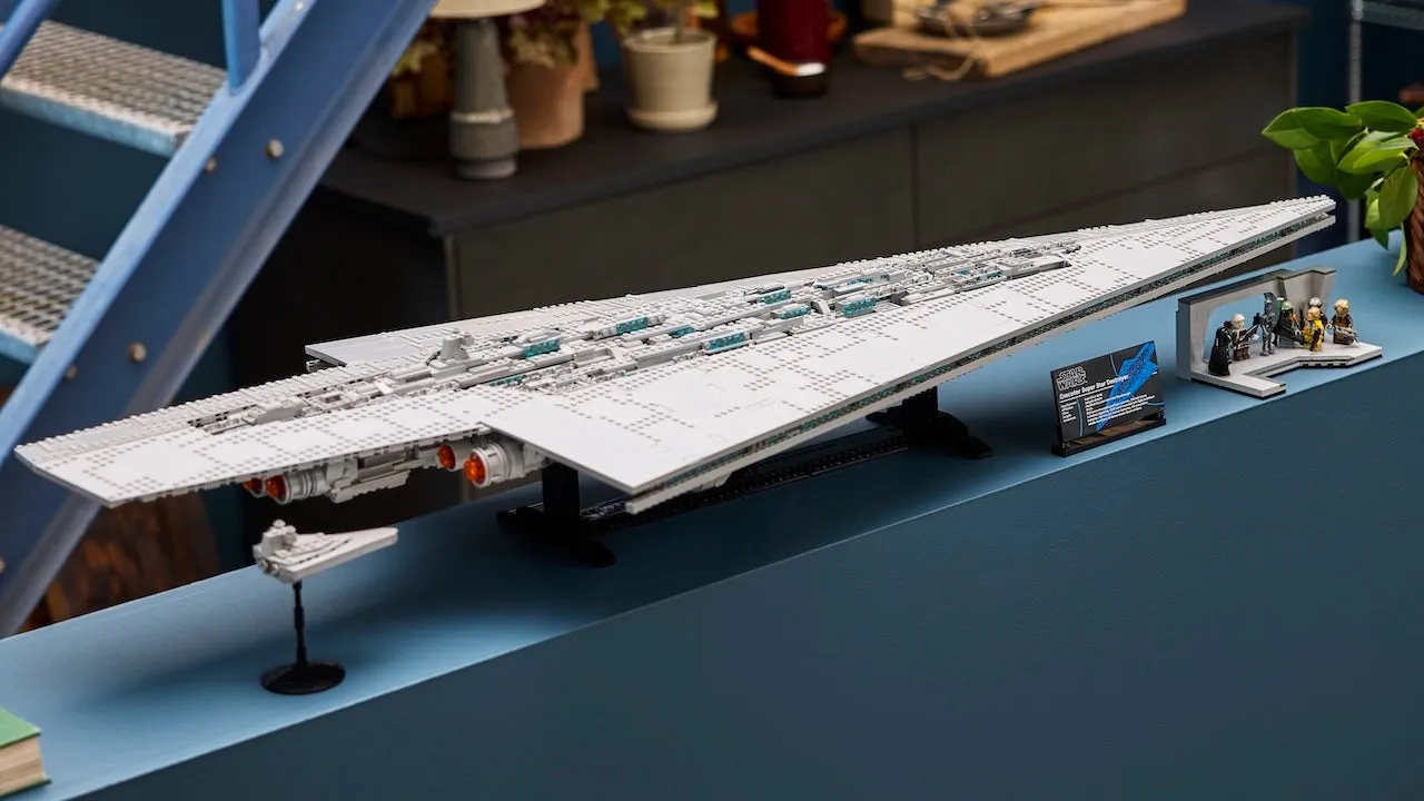 Imagem: Montamos o Super Destroyer Executor de Star Wars, a Construção Mais Longa da História do LEGO