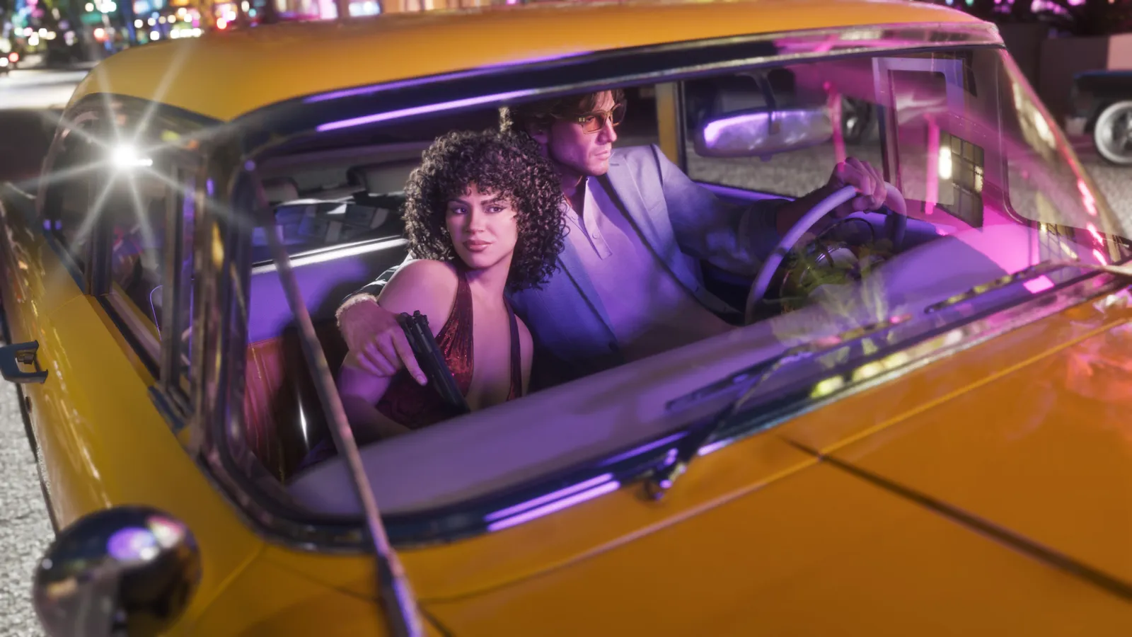 Imagem: Rockstar modifica carros reais para parecerem os carros de GTA 6 antes de rodá-los por Miami