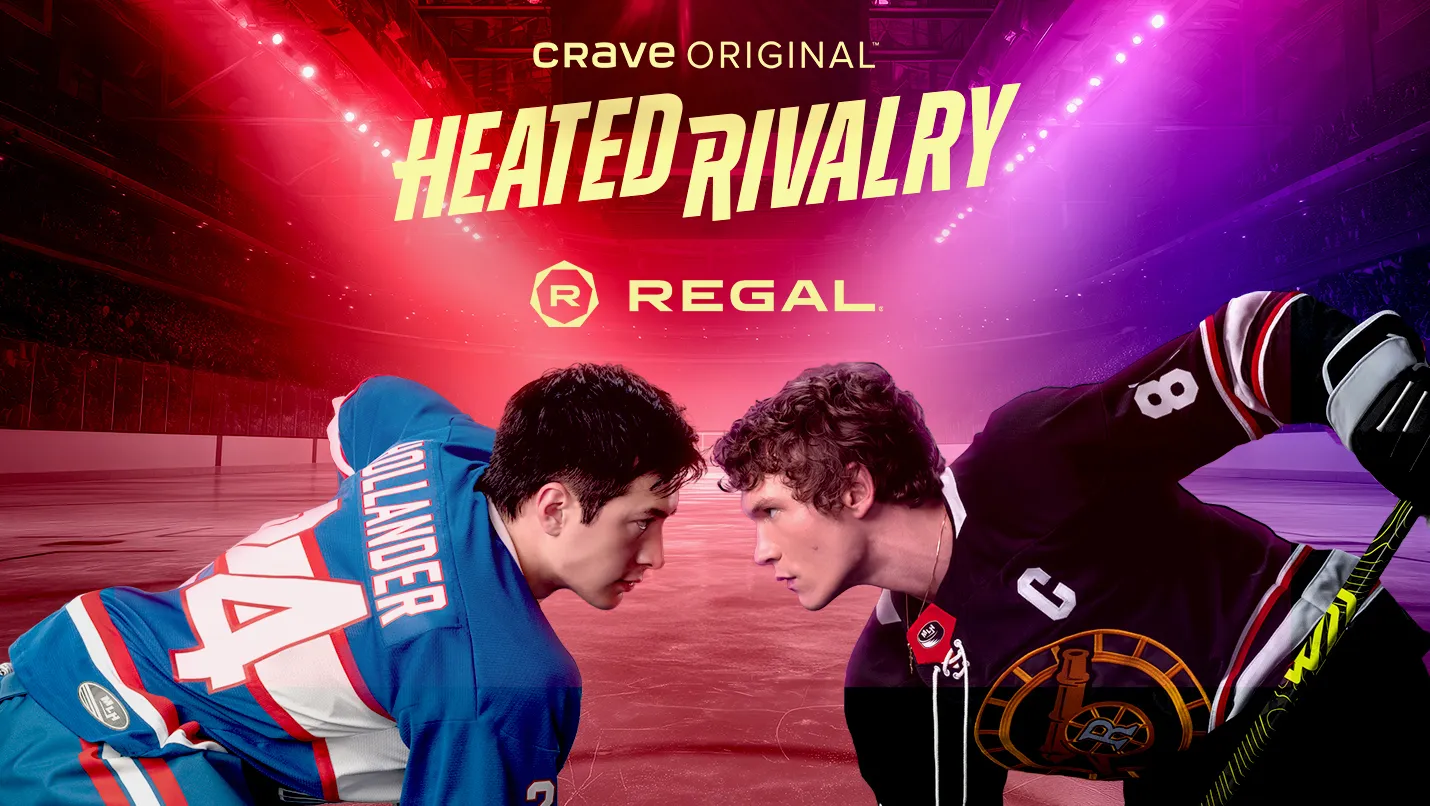 Imagem: Puck Yeah! ‘Heated Rivalry’ ganha exibição limitada nos cinemas com a Regal para a 1ª temporada