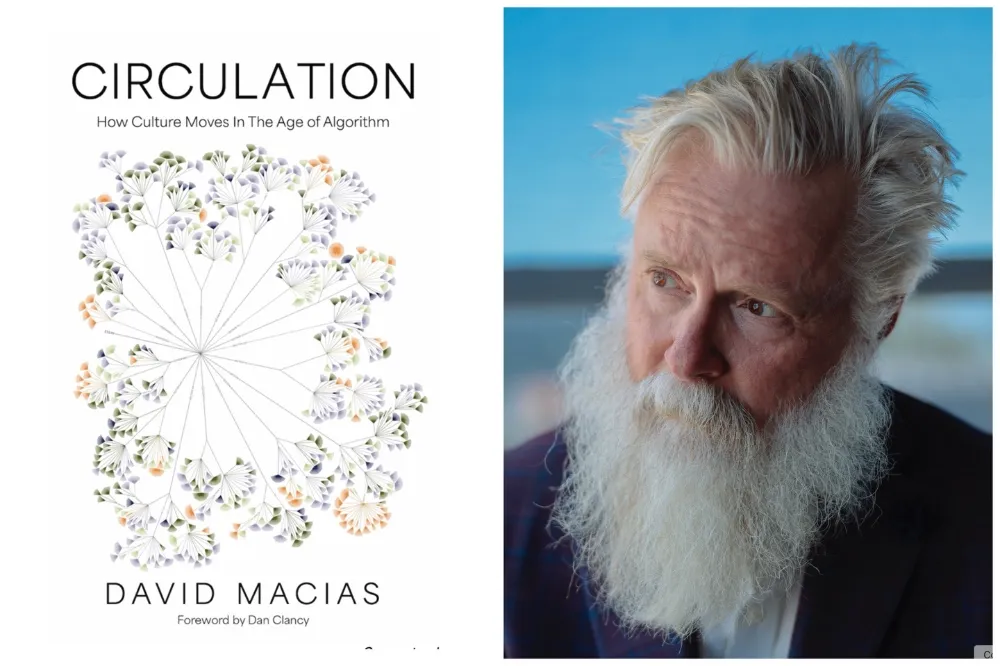 Imagem: Presidente da Thirty Tigers, David Macias, apresenta seu primeiro livro, ‘Circulation’, um olhar sobre o que se perde quando o algoritmo domina o consumo de música (EXCLUSIVO)