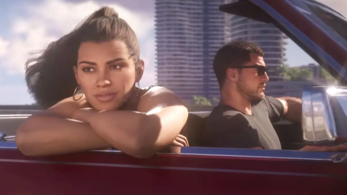 Imagem: Trailer de lançamento de GTA VI tem sexo no chuveiro e um passado militar sombrio