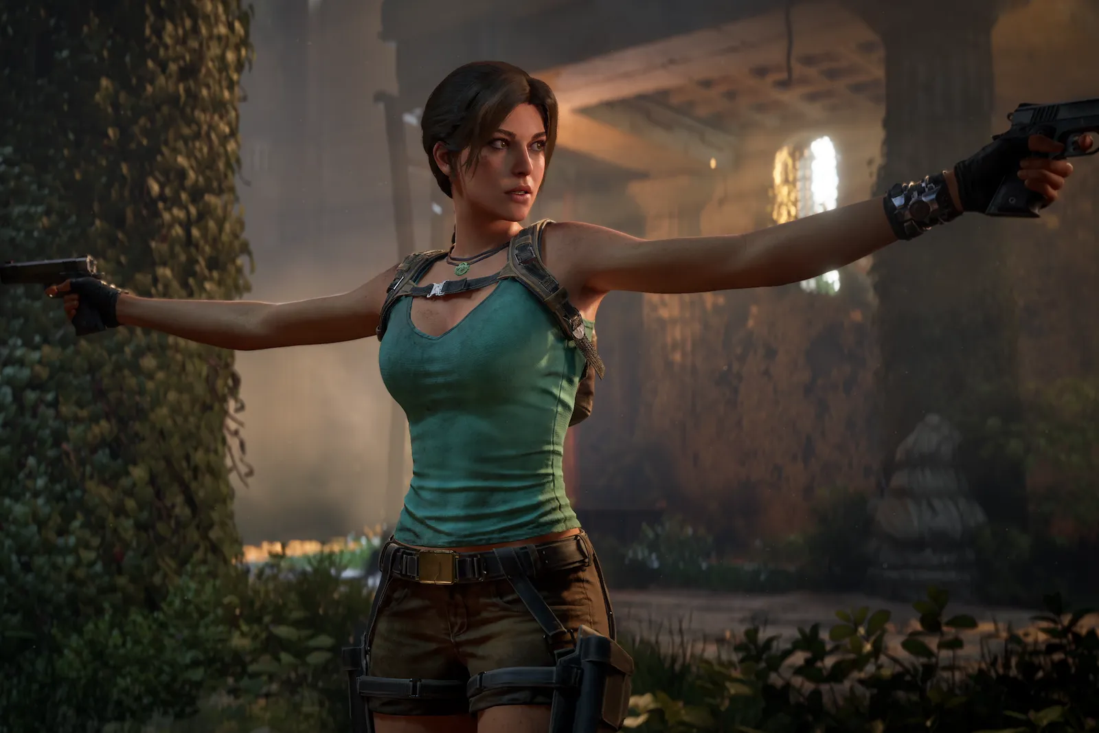 Imagem: Primeira dubladora de Lara Croft, Shelley Blond relembra quando viu pela primeira vez a personagem em 'Tomb Raider': 'Achei que ela era muito sexy e muito ousada'