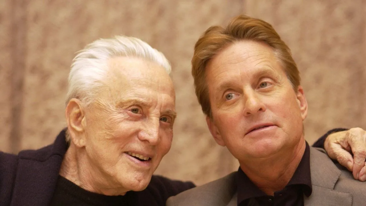 Image: Son of a Hollywood legend, Michael Douglas did not receive a single cent of his father's $61 million inheritance