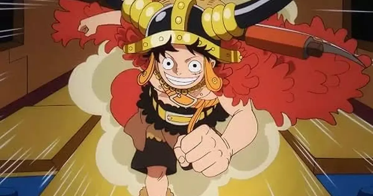 Imagem: One Piece celebra 27 anos com arte inédita de Luffy no arco de Elbaf