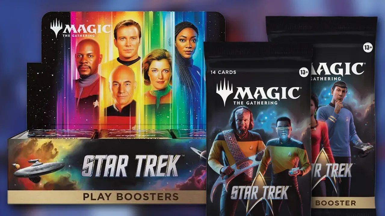 Imagem: Caixa de Booster de Magic: The Gathering com Star Trek Acaba de Cair ao Menor Preço de Sempre