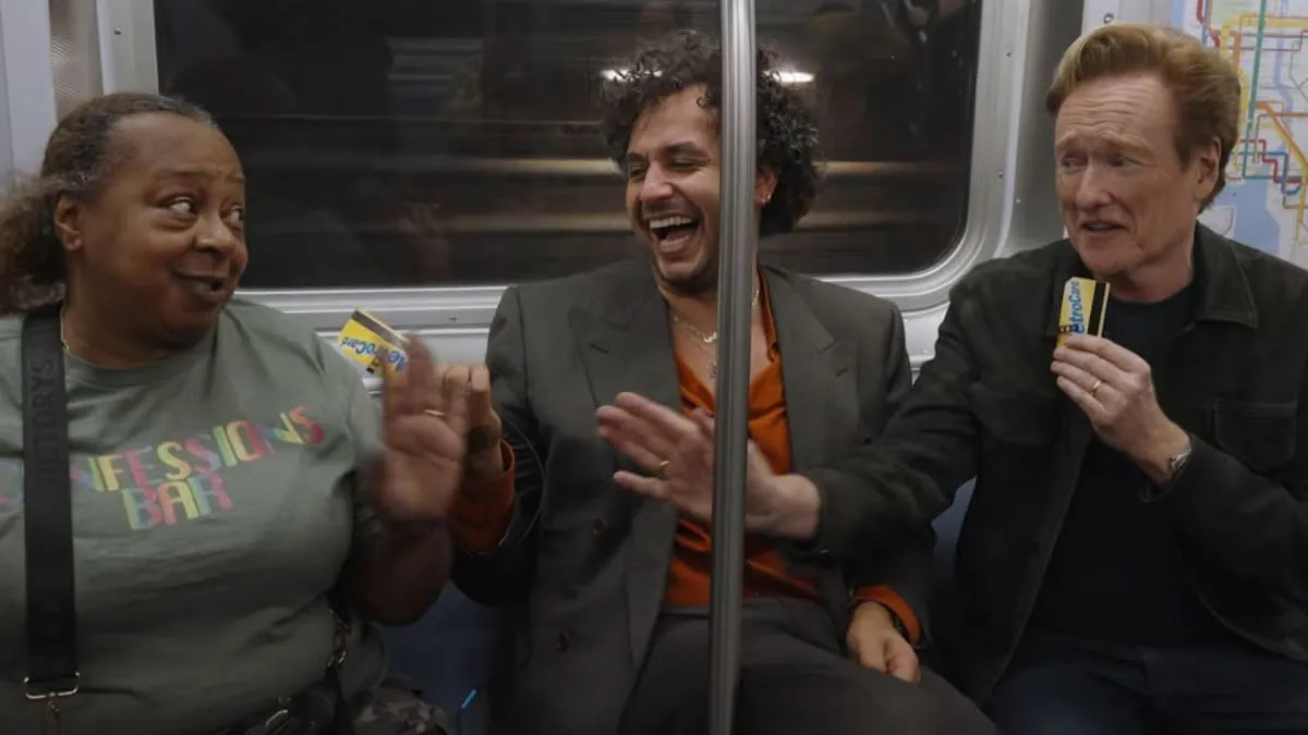 Imagem: Conan O'Brien topa fazer uma sitcom com a parceira de cena viral de SubwayTakes