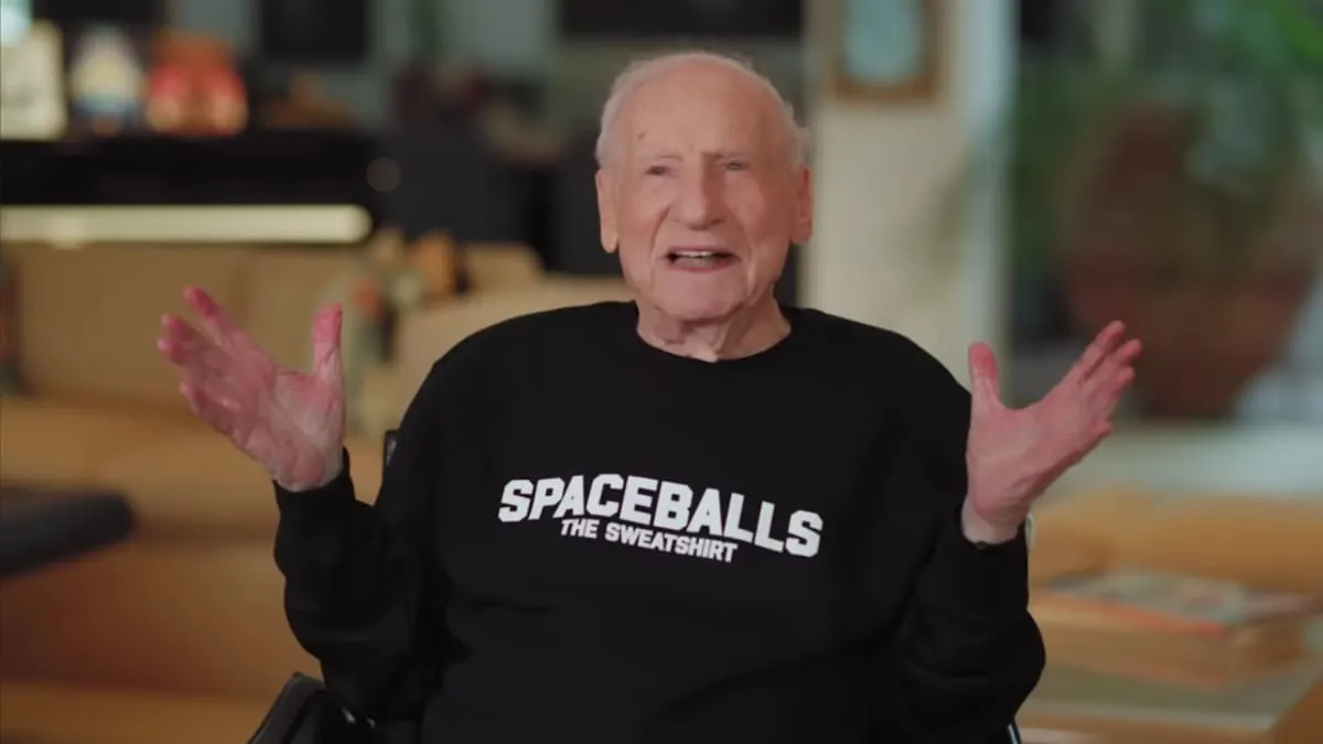 Imagem: Mel Brooks teve suas cenas de Spaceballs: The New One filmadas primeiro porque, bem, ele completou 100 anos