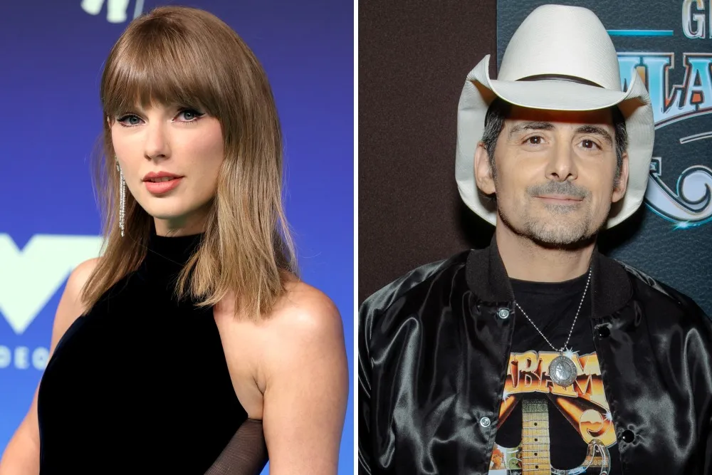Imagem: Taylor Swift diz que Brad Paisley encheu o ônibus da turnê dela com 'milhares' de grilos em pegadinha que foi 'longe demais': 'Estamos afastados desde 2007'