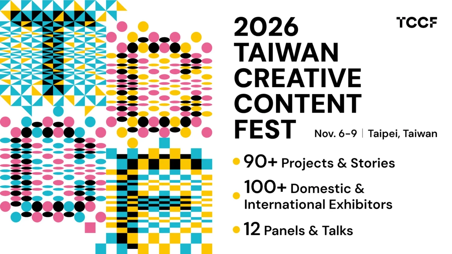 Imagem: Descubra as IPs e as oportunidades de coprodução da Ásia no Taiwan Creative Content Fest 2026